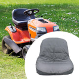 Maxbell Lawn Mower Seat Cover Comfortable Sturdy Heavy Duty for 12.5''-14'' Backrest Gray