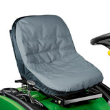 Maxbell Lawn Mower Seat Cover Comfortable Sturdy Heavy Duty for 12.5''-14'' Backrest Gray