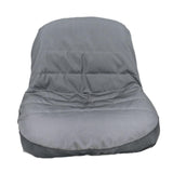 Maxbell Lawn Mower Seat Cover Comfortable Sturdy Heavy Duty for 12.5''-14'' Backrest Gray