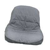 Maxbell Lawn Mower Seat Cover Comfortable Sturdy Heavy Duty for 12.5''-14'' Backrest Gray