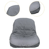 Maxbell Lawn Mower Seat Cover Comfortable Sturdy Heavy Duty for 12.5''-14'' Backrest Gray