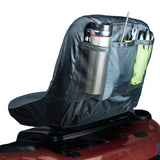 Maxbell Lawn Mower Seat Cover Comfortable Sturdy Heavy Duty for 12.5''-14'' Backrest Gray