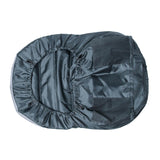 Maxbell Lawn Mower Seat Cover Comfortable Sturdy Heavy Duty for 12.5''-14'' Backrest Gray