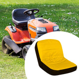 Maxbell Lawn Mower Seat Cover Comfortable Sturdy Heavy Duty for 12.5''-14'' Backrest Yellow
