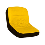 Maxbell Lawn Mower Seat Cover Comfortable Sturdy Heavy Duty for 12.5''-14'' Backrest Yellow