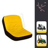 Maxbell Lawn Mower Seat Cover Comfortable Sturdy Heavy Duty for 12.5''-14'' Backrest Yellow