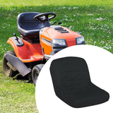 Maxbell Lawn Mower Seat Cover Comfortable Sturdy Heavy Duty for 12.5''-14'' Backrest Black