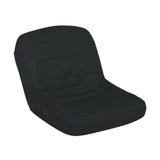 Maxbell Lawn Mower Seat Cover Comfortable Sturdy Heavy Duty for 12.5''-14'' Backrest Black