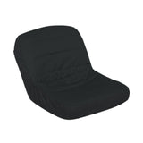 Maxbell Lawn Mower Seat Cover Comfortable Sturdy Heavy Duty for 12.5''-14'' Backrest Black