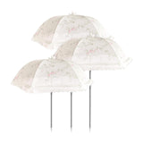 Maxbell 3x Plant Umbrellas Decor Garden Umbrellas for Potted Plants Backyard Outdoor
