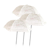 Maxbell 3x Plant Umbrellas Decor Garden Umbrellas for Potted Plants Backyard Outdoor