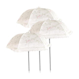Maxbell 3x Plant Umbrellas Decor Garden Umbrellas for Potted Plants Backyard Outdoor