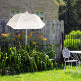 Maxbell 3x Plant Umbrellas Decor Garden Umbrellas for Potted Plants Backyard Outdoor