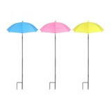 Maxbell Plant Umbrellas Decorative Sun Protection for Backyard Potted Plants Outdoor 3 Pieces