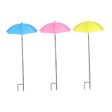 Maxbell Plant Umbrellas Decorative Sun Protection for Backyard Potted Plants Outdoor 3 Pieces