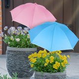 Maxbell Plant Umbrellas Decorative Sun Protection for Backyard Potted Plants Outdoor 3 Pieces