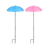 Maxbell Plant Umbrellas Decorative Sun Protection for Backyard Potted Plants Outdoor 2 Pieces