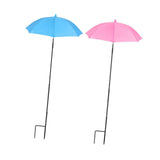 Maxbell Plant Umbrellas Decorative Sun Protection for Backyard Potted Plants Outdoor 2 Pieces