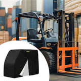 Forklift Cover All Weather Use Rainproof Multifunctional Forklift Rain Cover 265cmx125cmx204cm