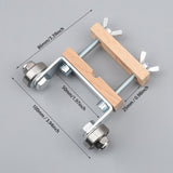 Maxbell DIY Fixed Angle Knife Sharpener Sturdy Woodworking for Studio Home Workplace