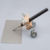 Maxbell DIY Fixed Angle Knife Sharpener Sturdy Woodworking for Studio Home Workplace