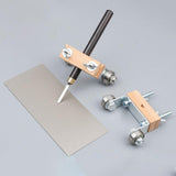 Maxbell DIY Fixed Angle Knife Sharpener Sturdy Woodworking for Studio Home Workplace