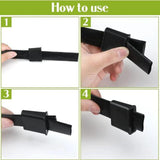 Maxbell Drip Tape Row Ends Leakproof Practical for Lawn Outdoor Irrigation Vegetable 50 Pieces