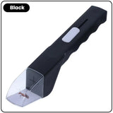 Maxbell Viewing Catcher Hand Tool Portable Crickets Catcher for Cockroaches Crickets black