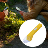 Maxbell Viewing Catcher Hand Tool Portable Crickets Catcher for Cockroaches Crickets yellow