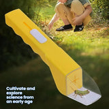 Maxbell Viewing Catcher Hand Tool Portable Crickets Catcher for Cockroaches Crickets yellow