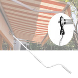 Maxbell Awning Crank Handle Ergonomic for Awning Shade for Garage Door Terrace Patio 80 cm