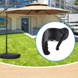Maxbell Patio Umbrella Crank Handle Patio Umbrella Replacement Parts for Beach Hotel Black