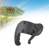 Maxbell Patio Umbrella Crank Handle Patio Umbrella Replacement Parts for Beach Hotel Dark Grey