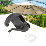 Maxbell Patio Umbrella Crank Handle Patio Umbrella Replacement Parts for Beach Hotel Dark Grey