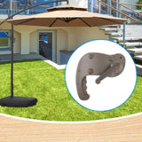 Maxbell Patio Umbrella Crank Handle Patio Umbrella Replacement Parts for Beach Hotel Champagne