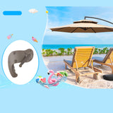 Maxbell Patio Umbrella Crank Handle Patio Umbrella Replacement Parts for Beach Hotel Champagne