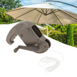 Maxbell Patio Umbrella Crank Handle Patio Umbrella Replacement Parts for Beach Hotel Champagne