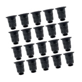 Maxbell 20Pcs Net Pots for Hydroponics Compact Bucket Basket Garden Slotted Mesh Net