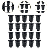 Maxbell 20Pcs Net Pots for Hydroponics Compact Bucket Basket Garden Slotted Mesh Net