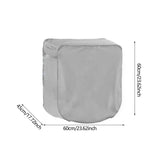 Maxbell Garden Hose Reel Cover Accessories Protective Cover for Outdoor Outside Lawn Gray