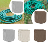 Maxbell Garden Hose Reel Cover Accessories Protective Cover for Outdoor Outside Lawn Gray