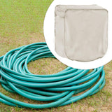 Maxbell Garden Hose Reel Cover Accessories Protective Cover for Outdoor Outside Lawn Beige