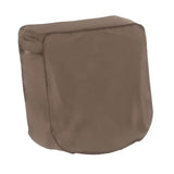 Maxbell Garden Hose Reel Cover Accessories Protective Cover for Outdoor Outside Lawn Coffee