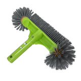 Maxbell 13" Pool Brush Head Professional Strong Bristle Round End for Inground Steps