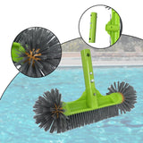Maxbell 13" Pool Brush Head Professional Strong Bristle Round End for Inground Steps
