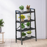 Maxbell Plant Stand Decoration Flower Pot Holder Stand for Living Room Patio Outdoor Black