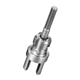Maxbell Pipe Threader Practical Plumber Tools for Electric Drill for Building Repair 4 point 1.85cmx4.6cm