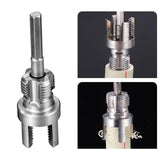 Maxbell Pipe Threader Practical Plumber Tools for Electric Drill for Building Repair 4 point 1.85cmx4.6cm