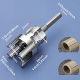 Maxbell Pipe Threader Practical Plumber Tools for Electric Drill for Building Repair 4 point 1.85cmx4.6cm