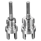 Maxbell Pipe Threader Practical Plumber Tools for Electric Drill for Building Repair 4 point 1.85cmx4.6cm